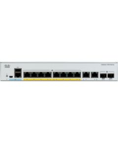 Cisco Catalyst C1000-8FP-E-2G-L network switch Managed L2 Gigabit Ethernet (10/100/1000) Power over Ethernet (PoE) Grey