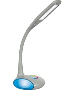 Activejet LED desk lamp VENUS GREY with RGB base