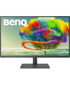 BenQ DesignVue PD3205U - PD Series - LED monitor - 32" - 3840 x 2160 4K @ 60 Hz - IPS - 250 cd / m² - 1000:1 - HDR10 - 5 ms - HDMI, DisplayPort, USB-C - speakers / 9H.LKGLA.TBE