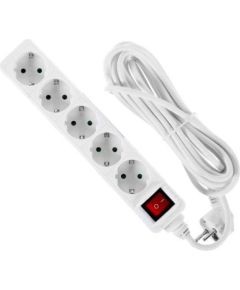 BELLIGHT BL-G05S Удлинитель с выключателем 5Z 1,5M Strāvas pagarinātāji