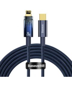 Baseus Explorer,USB-C to Lightning Cable, 20W, 2m (Blue)