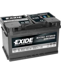 Exide EFB EL652 12V 65Ah 650A 278x175x175 EL652