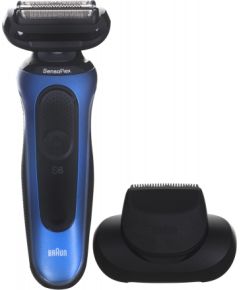 Braun Series 6 60-B7200cc Foil shaver Trimmer Blue