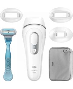 Braun PL3221 Silk-expert Pro 3 IPL Silver/White, Corded Epilator