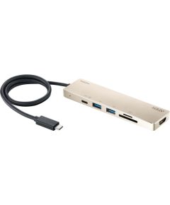 Aten UH3239 USB-C Multiport Mini Dock with Power Pass-Through