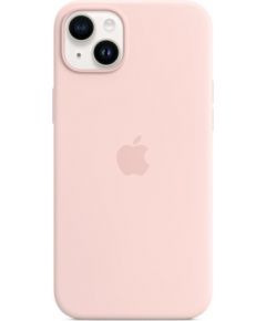 Apple iPhone 14 Plus Silicone Case with MagSafe Chalk Pink