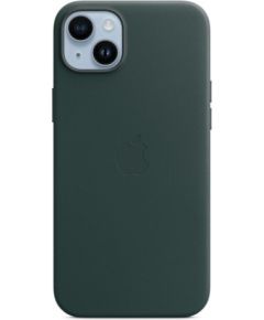 Apple iPhone 14 Plus Leather Case with MagSafe Forest Green