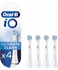 Oral-B Replaceable Toothbrush Heads iO Ultimate Clean For adults, Number of brush heads included 4, White