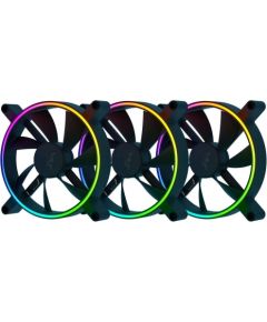 Razer Kunai Chroma RGB 140mm LED PWM Performance Fan - 3 Pack