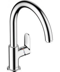 Hansgrohe Vernis Blend M35 210 virtuves maisītājs, ar grozāmu snīpi, hroms