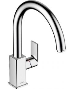 Hansgrohe Vernis Shape M35 210 virtuves maisītājs, ar grozāmu snīpi, hroms