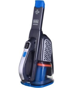 Black & Decker BHHV520BF handheld vacuum Black, Blue, Silver Bagless