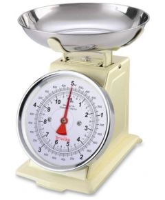 Mechanical kitchen scale TRADITION 500 DUAL CREAM KG Terraillon 14475