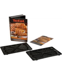 TEFAL XA800612 Heart shape Waffle plates for SW852 Sandwich maker, Black