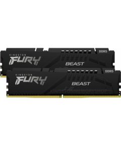 Kingston Fury Beast 32GB DDR5, 5200 MHz, CL36, Non ECC DIMM, (16GB x2)