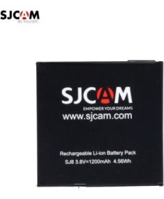 SJCam Oriģināls akumulators priekš Sporta Kameras SJ8 Air / Plus / Pro 3.8V 1200mAh Li-Ion (EU Blister)