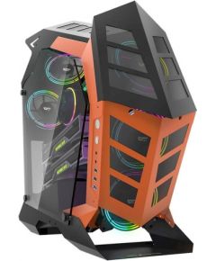 Darkflash K1 computer case (black and orange)