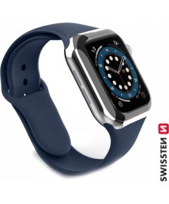 Swissten Cиликоновый Pемешок для Apple Watch 1/2/3/4/5/6 / SE / 42 мм / 44 мм