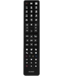 HQ LXP4937 TV pults Vestel / Sharp / JVC / AKAI / TELEFUNKEN / LCD / RC4937 3D / Melna