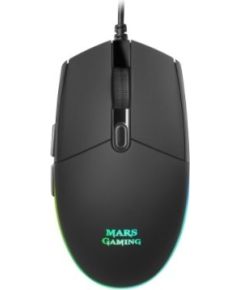 Mars Gaming MMG Spēļu Pele / RGB / 3200 DPI / USB / Melna