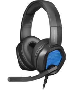 Mars Gaming MH320 Spēļu Austiņas ar Mikrofonu / LED / USB / 2m Vads / Melnas