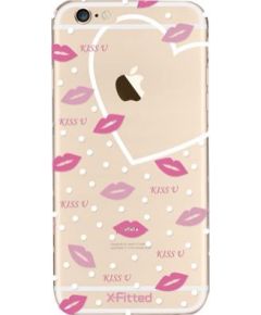 X-Fitted Aizmugurējais Plastikata Apvalks Priekš Apple iPhone 7 / 8 Eņģeļa Skūpsts