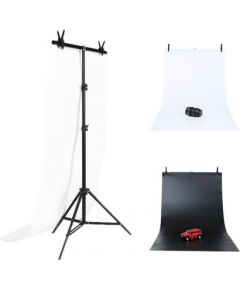 Puluz Photo studio background support 70x200cm + Backdrops 2 pcs DCA0976