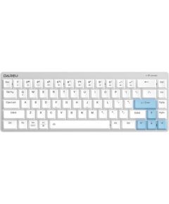 Wireless mechanical keyboard Dareu EK868 Bluetooth (white&blue)