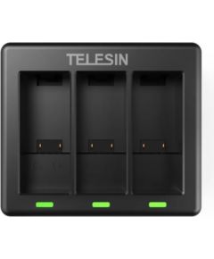 Telesin 3-slot charger for GoPro Hero 9 / Hero 10 (GP-BCG-902)