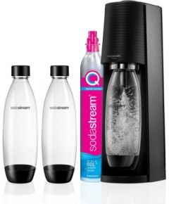 SodaStream Ekspres do wody Terra Czarny +2 butelki