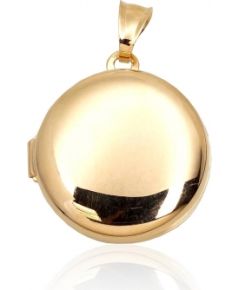Серебряный кулон #2301938(PAu-Y), Серебро	925°, желтое золото (покрытие), 5.9 гр.