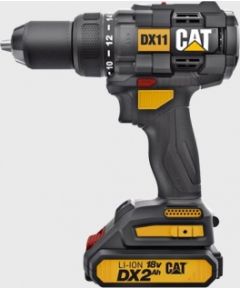 CAT DX11 18V 2x2Ah Urbis ar akumulatoru Аккумуляторная дрель / шуруповёрты