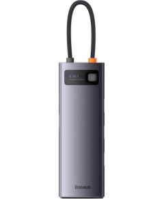 Hub USB-C 8in1 Baseus Metal Gleam Series