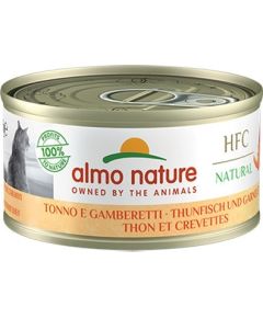 ALMO NATURE HFC Natural Tuna and Shrimps - 70g