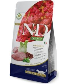 FARMINA N&D CAT  QUINOA DIGESTION LAMB & FENNEL  1.5kg