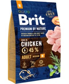 BRIT Premium by Nature Adult M - dry dog food Chicken - 8 kg