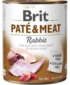 BRIT Paté & Meat with rabbit - 800g