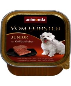 animonda Vom Feinsten with poultry liver Beef, Liver, Pork Junior 150 g