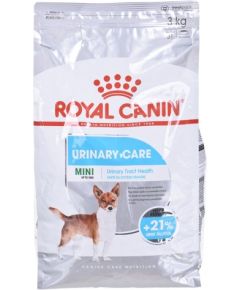 Royal Canin Mini Urinary Care -dog food, corn, poultry -  Maize, Poultry, Dry food for adult dogs- 3 kg