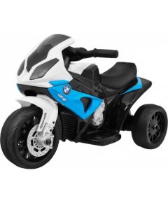 Bērnu motocikls trīsritenis BMW S1000 RR MINI, zils