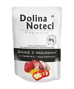Dolina Noteci Premium beef dish with peppers and pasta - 300g