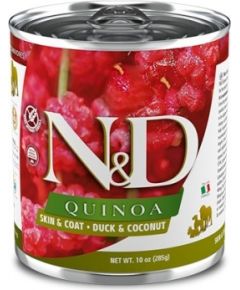 FARMINA N&D DOG QUINOA DUCK & COCONUT 285G