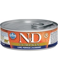 Farmina N&D Cat Lamb & Pumpkin & Blueberry  80g