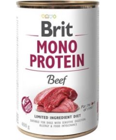 BRIT Mono Protein Beef - wet dog food - 400 g