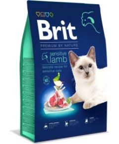 BRIT PREMIUM BY NATURE SENSITIVE Dry cat food Lamb 300 g