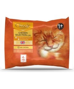 BUTCHER'S Classic Cat Chicken Selections MIX - wet cat food - 4x100g