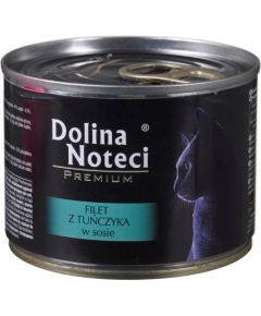 Dolina Noteci Premium tuna fillet with sauce - wet cat food - 185 g