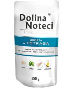 Dolina Noteci Premium rich in trout - wet dog food - 150g