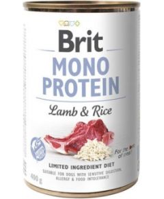 Brit Brti Mono Protein Lamb, Brown Rice - 400 g