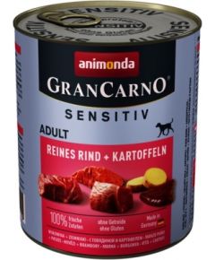 animonda GranCarno pure beef + potatoes Beef, Potato Adult 800 g